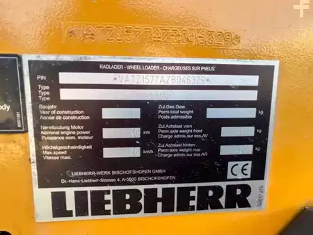 Kerekes rakodó 2017 Liebherr L 506 (22)