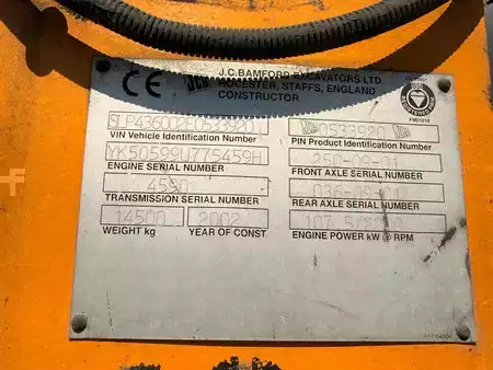 Chargeuse sur pneus 2002 JCB SLP436 (7)
