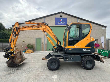 Mobilbagger 2017 Hyundai R55W-9A (1)