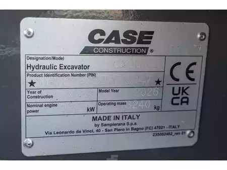 Mini kotrógép 2026 Case CX 30 D (28)