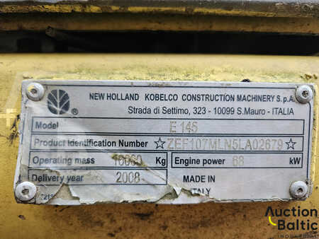 Escavatori cingolati 2008 New Holland Construction E 145 (6)