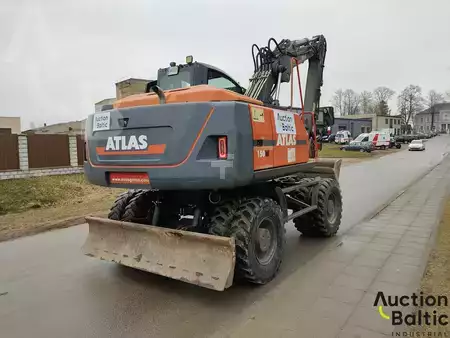 Escavatori gommati 2014 Atlas 150 W (4)