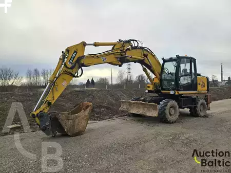 Mobil gravemaskin 2004 JCB JS 175 W (1)