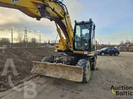 Mobil gravemaskin 2004 JCB JS 175 W (6)