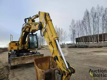 Mobil gravemaskin 2004 JCB JS 175 W (8)