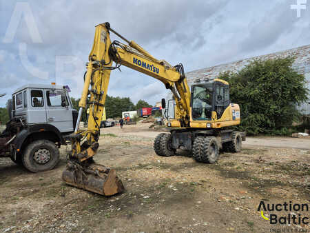 Excavadoras de ruedas 2006 Komatsu PW160-7 (1)