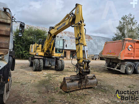 Excavadoras de ruedas 2006 Komatsu PW160-7 (2)