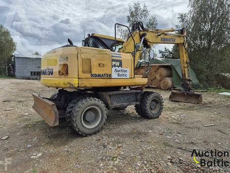 Excavadoras de ruedas 2006 Komatsu PW160-7 (5)
