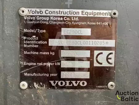Telakaivinkoneet  2008 Volvo EC 290 C L (20)