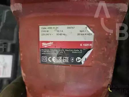 Piling hammers 2020 Milwaukee K 1528 H (6)