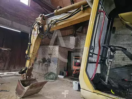 Pelle sur pneus 1995 Atlas 1604 (11)