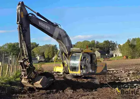 Bæltegraver 2000 Volvo EC 210 LC (5)
