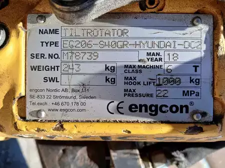 Mobilbagger 2017 Hyundai Robex 55W-9A (10)