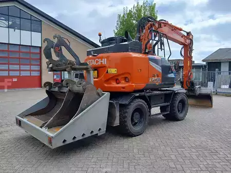 Pyöräkaivinkoneet  2023 Hitachi ZX135W-7 (4)
