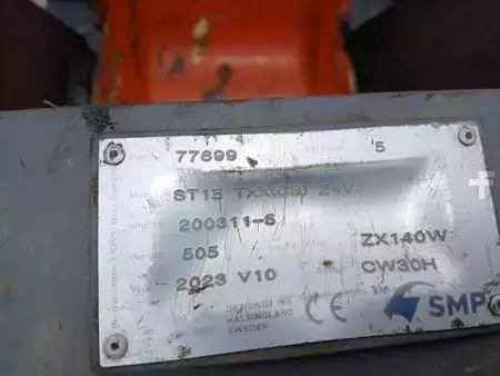 Pyöräkaivinkoneet  2023 Hitachi ZX135W-7 (8)