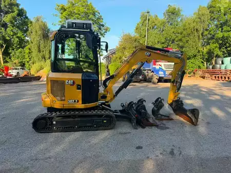 Minigraafmachines 2025 Caterpillar 302.7 CR - pressure cabin! (10)