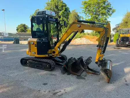 Minigraafmachines 2025 Caterpillar 302.7 CR - pressure cabin! (11)