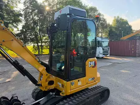 Minigraafmachines 2025 Caterpillar 302.7 CR - pressure cabin! (16)