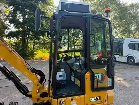 Minigraafmachines 2025 Caterpillar 302.7 CR - pressure cabin! (18)