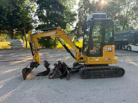 Minigraafmachines 2025 Caterpillar 302.7 CR - pressure cabin! (3)