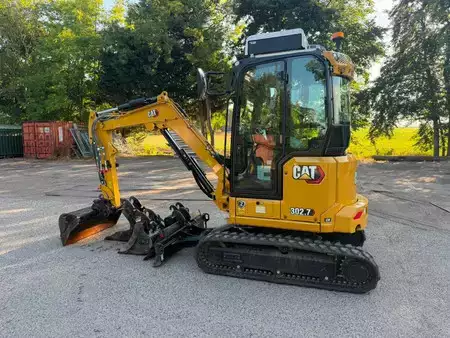 Minigraafmachines 2025 Caterpillar 302.7 CR - pressure cabin! (4)