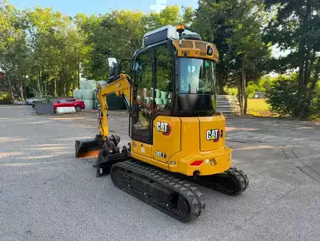 Minigraafmachines 2025 Caterpillar 302.7 CR - pressure cabin! (5)