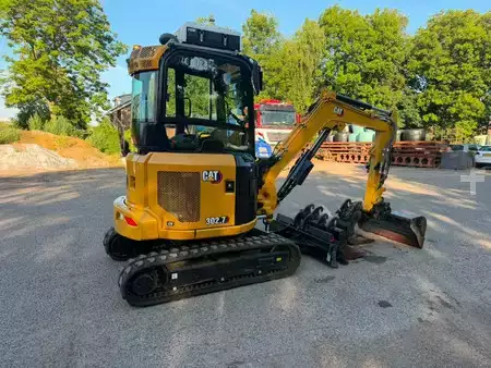 Minigraafmachines 2025 Caterpillar 302.7 CR - pressure cabin! (9)