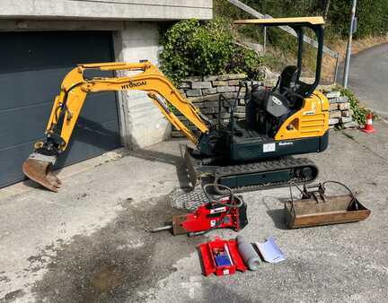 Minikaivinkoneet 2018 Hyundai R16-9 (1)