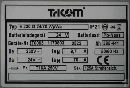 TRICOM TriCOM XL E 230 G 24/70 WPWa