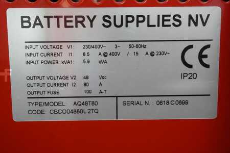 Nabíjet ostatní 2025  BATTERY SUPPLIES NV AQ48T80 48 V/ 80 A (6)