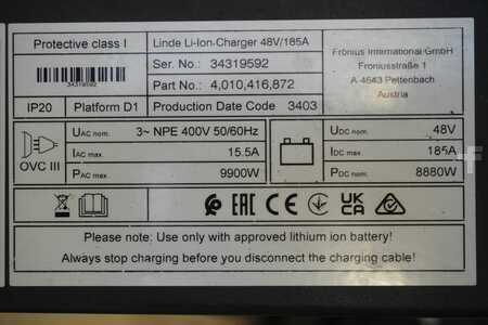 HF 2023  Linde LI-ION Charger 48V/185A (6)