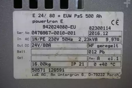 HF 2016  industrie automation powertron E 24 V/80A (6)