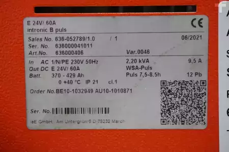 Carregador outros 2021  industrie automation intronic B puls E 24V/60A (6)