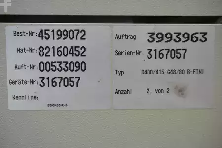 Cargador otros - Tebetron TEBETRON NI D400/415 G48/80 B-FTNI 48V/80A (6)