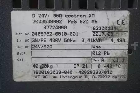 Зарядний пристрій інші 2017  Still D 24V/ 90A ecotron XM (6)