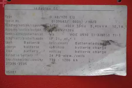 Lader andre - industrie automation Indatron SE D 48V/120A EU (6)