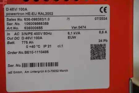 HF 2024  industrie automation Powertron HE-EU D48V/100A mit EUW (6)