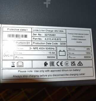 HF 2021  Fronius Linde Li-ION Charger 48V/185A (6)