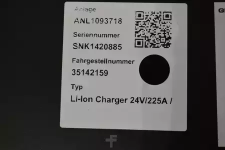 HF 2024  Linde Li-Ion Charger 24V/225A (7)