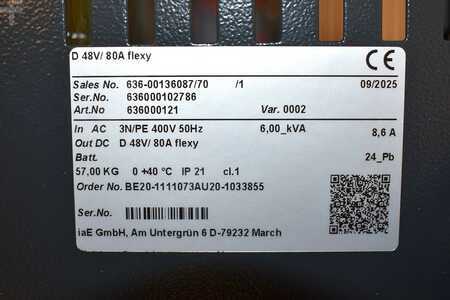 Caricabatterie altri 2025  industrie automation Flexy Plus D 48V/80A (6)