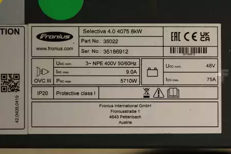 Lataa muut 2024  Fronius SELECTIVA 4.0 4075 8KW (2)