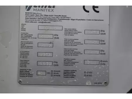 Non spécifié  VALLA MANITEX Valla 50 E (12)
