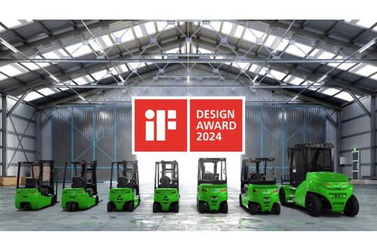 CESAB Material Handling win iF Award for outstanding design