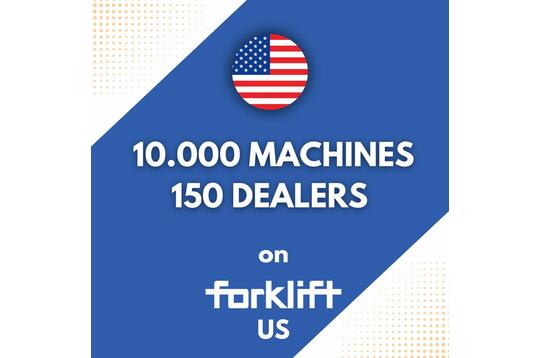 Forklift-International.com Grows U.S. Market Presence and Celebrates 150 Dealer Locations