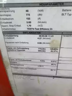 kwasowo-ołowiowy 2016  Hoppecke 48V Batterie 775AH Bj.2016 85% (6)