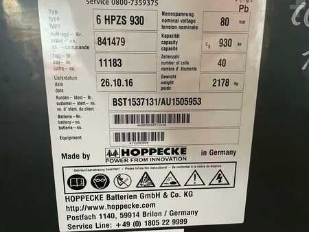 Hoppecke 80V   6 HPZS 930