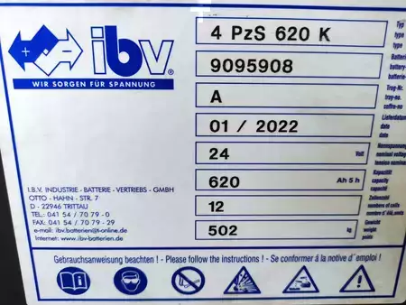Plomo ácido 2022  I.B.V. 24V   4 PzS 620 (3)