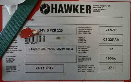 kwasowo-ołowiowy 2017 HAWKER 24 Volt 3 PzB 225 Ah (5)