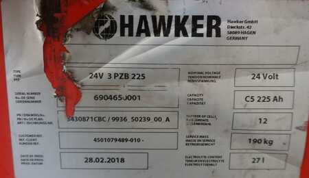 HAWKER 24 Volt 3 PzB 225 Ah