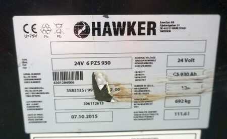 HAWKER 24 Volt 6 PzS 930 Ah